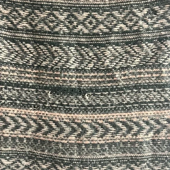 Grey and Pink Striped Sweater Dress - Picture 2 of 3